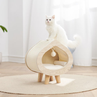 PetsBelle Meditation Cat Bed