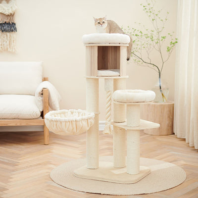 Petsbelle Virtue Solid Wood Cat Tree