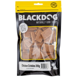BLACKDOG Dog Treats Chicken Crinkles