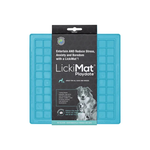 LICKIMAT Dog Bowl Slow Feeder Classic Playdate