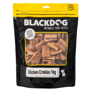 BLACKDOG Dog Treats Chicken Crinkles