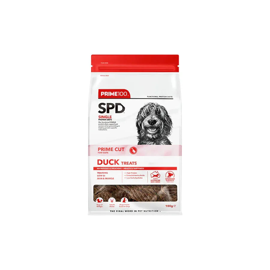 Prim100 - SPD™ Prime Cut Duck Treats 100g