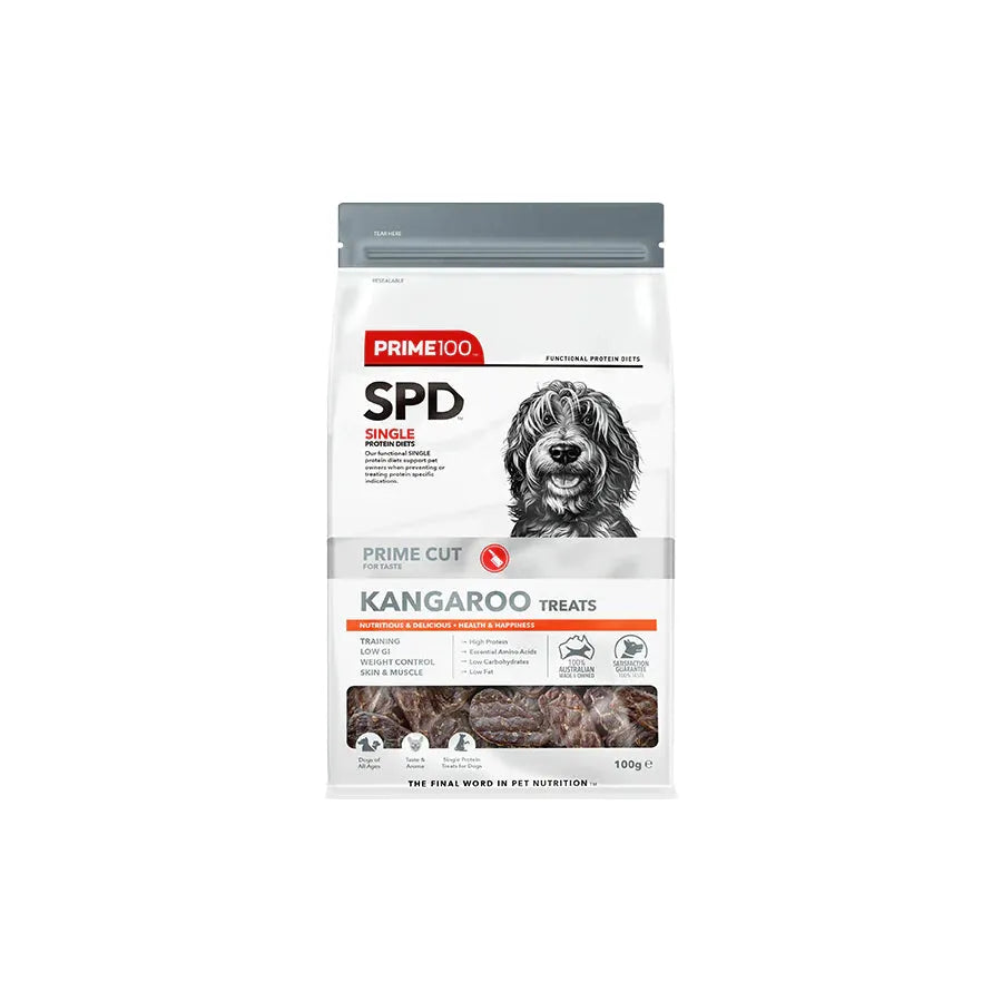 Prim100 - SPD™ Prime Cut Kangaroo Treats 100g