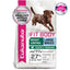 Eukanuba Fit Body dog food package for large breeds on a white background