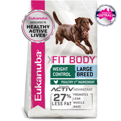EUKANUBA™ Dog Dry Food Fit Body Large Breed 14kg