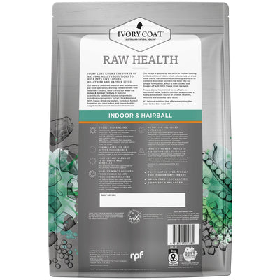 IVORY COAT - Raw Health Cat Dry Food Indoor & Hairball