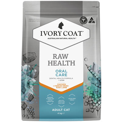 IVORY COAT - Raw Health Cat Dry Food Oral Care