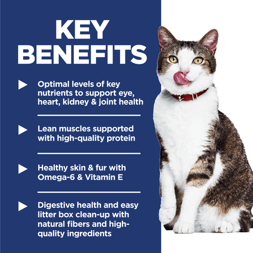 Hill's Science Diet Adult Cat Dry Food Adult 11+ Indoor Chicken Recipe 3.17kg