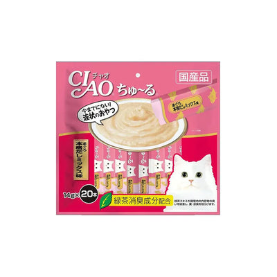 CIAO Churu Tuna Japanese Broth Flavor 20Pcs