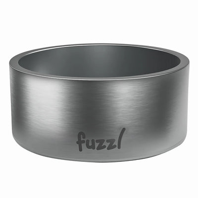 Fuzzl Titan Thermal Dog Bowl 20cm | Brushed Stainless Steel