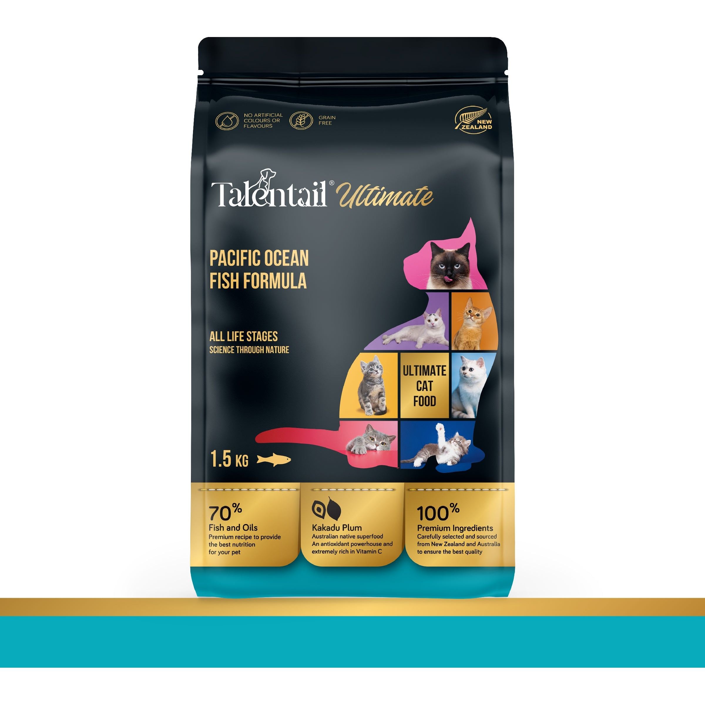 Talentail Ultimate Pacific Ocean Fish Dry Cat Food