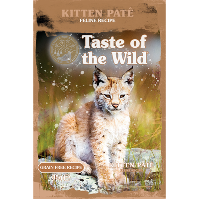 TASTE OF THE WILD - Kitten Cat Wet Food Chicken Pate Pouch