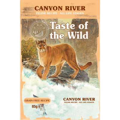 TASTE OF THE WILD - Wet Cat Food Canyon River Cat Chunks in Gravy Pouch