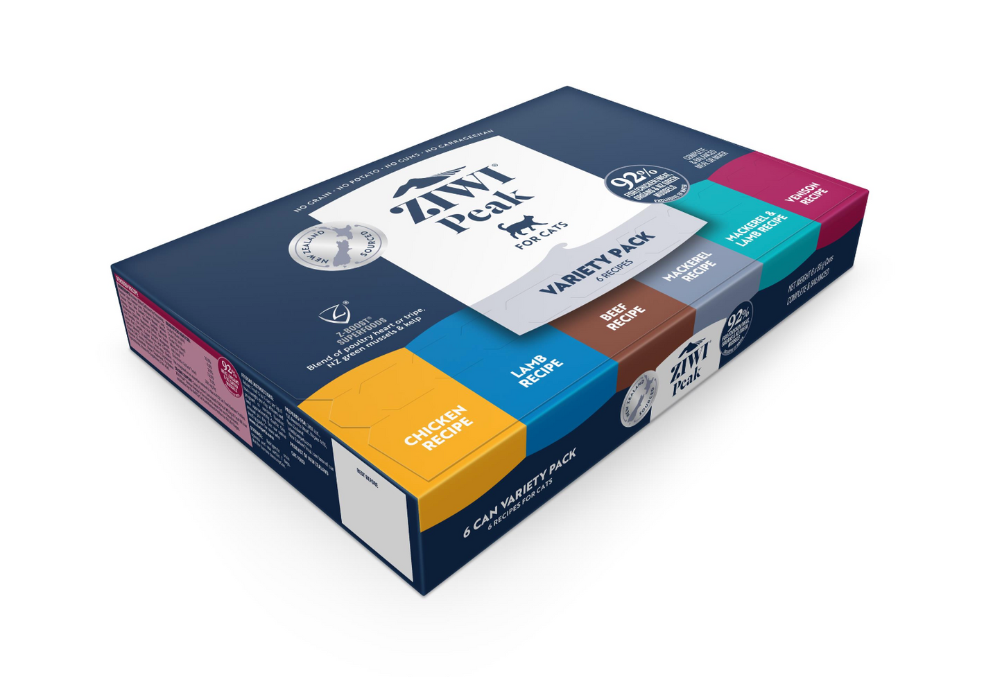 Ziwi Peak Wet Cat Food Multipack Variety Pack 6x85g