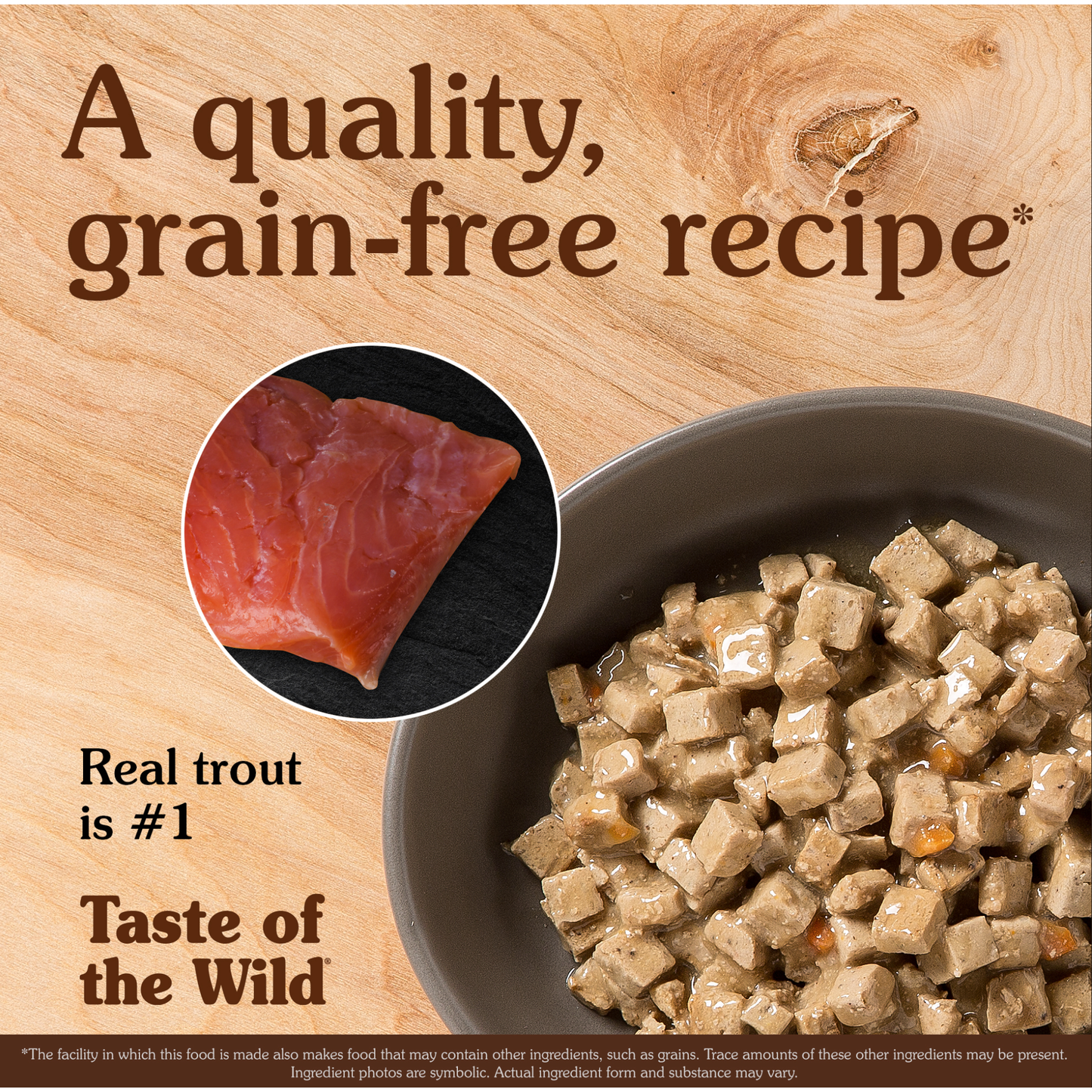 TASTE OF THE WILD - Wet Cat Food Canyon River Cat Chunks in Gravy Pouch