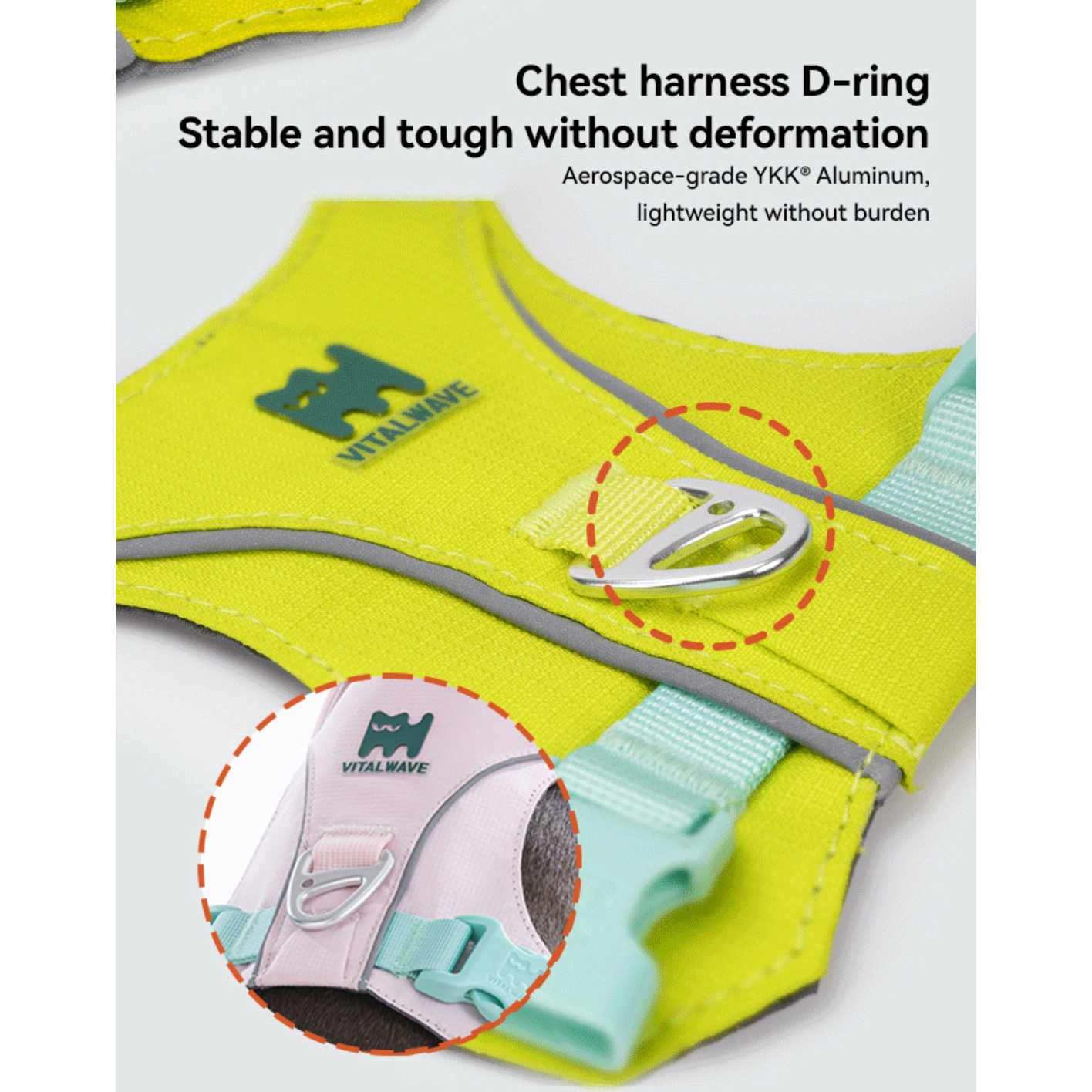 VITALWAVE FeatherGlow Dog Harness