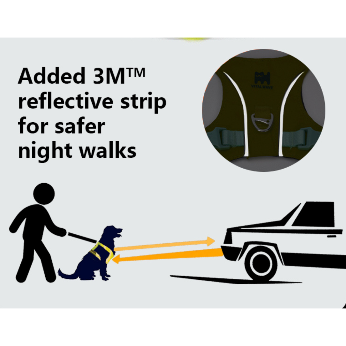 VITALWAVE FeatherGlow Dog Harness