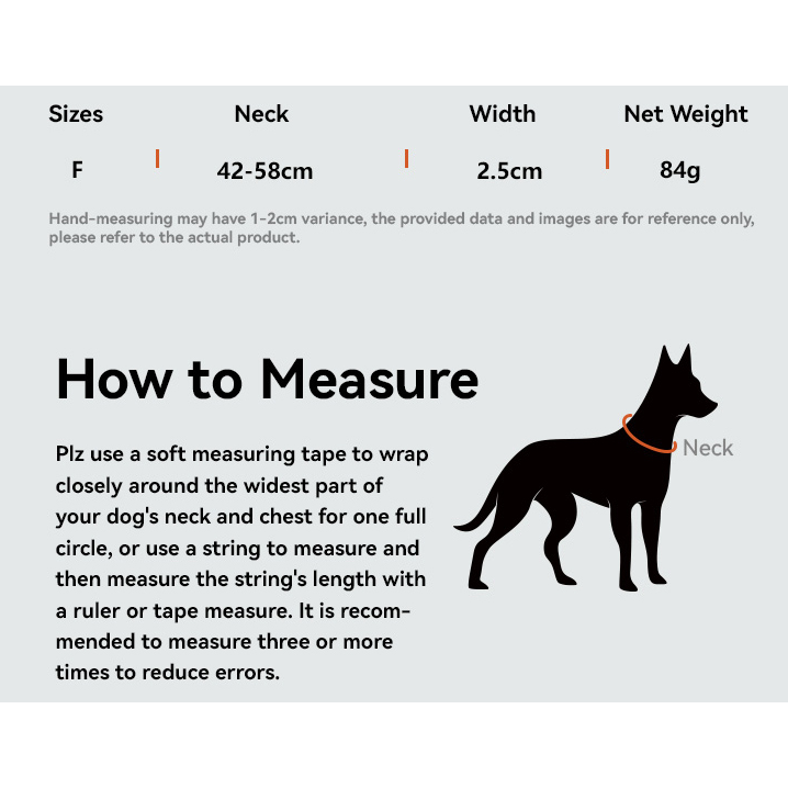 VITALWAVE Pollocksaic Magnetic Snap Dog Collar