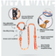 VITALWAVE Pollocksaic Magnetic Snap Dog Collar