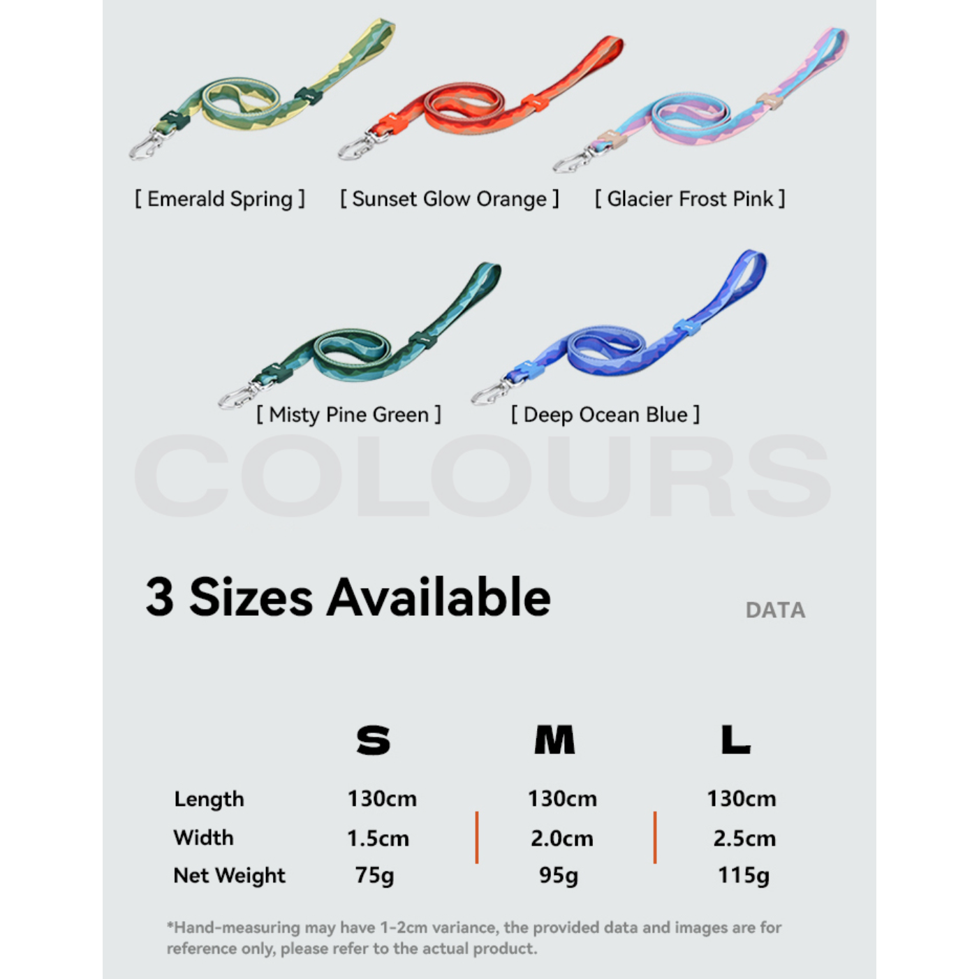 VITALWAVE Gradient Peaks Dog Leash