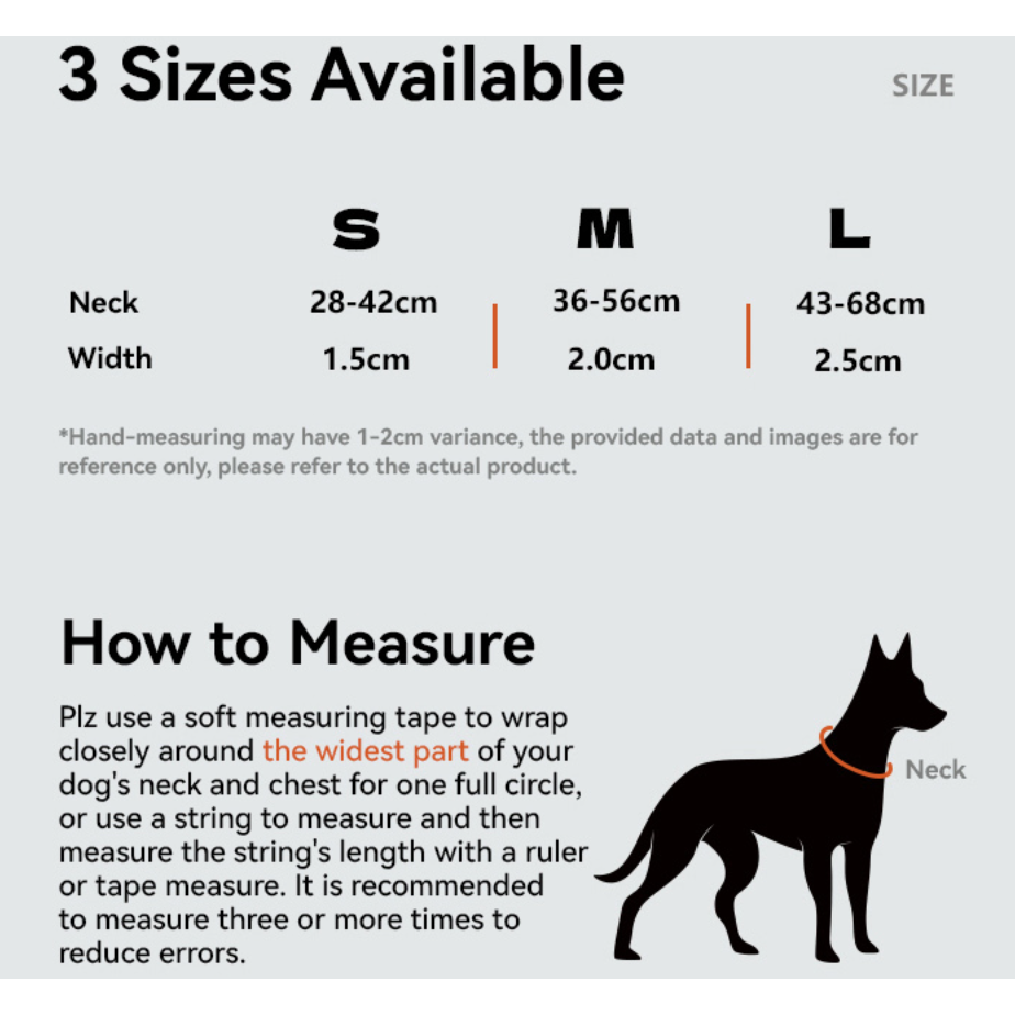 VITALWAVE Gradient Peaks Dog Collar
