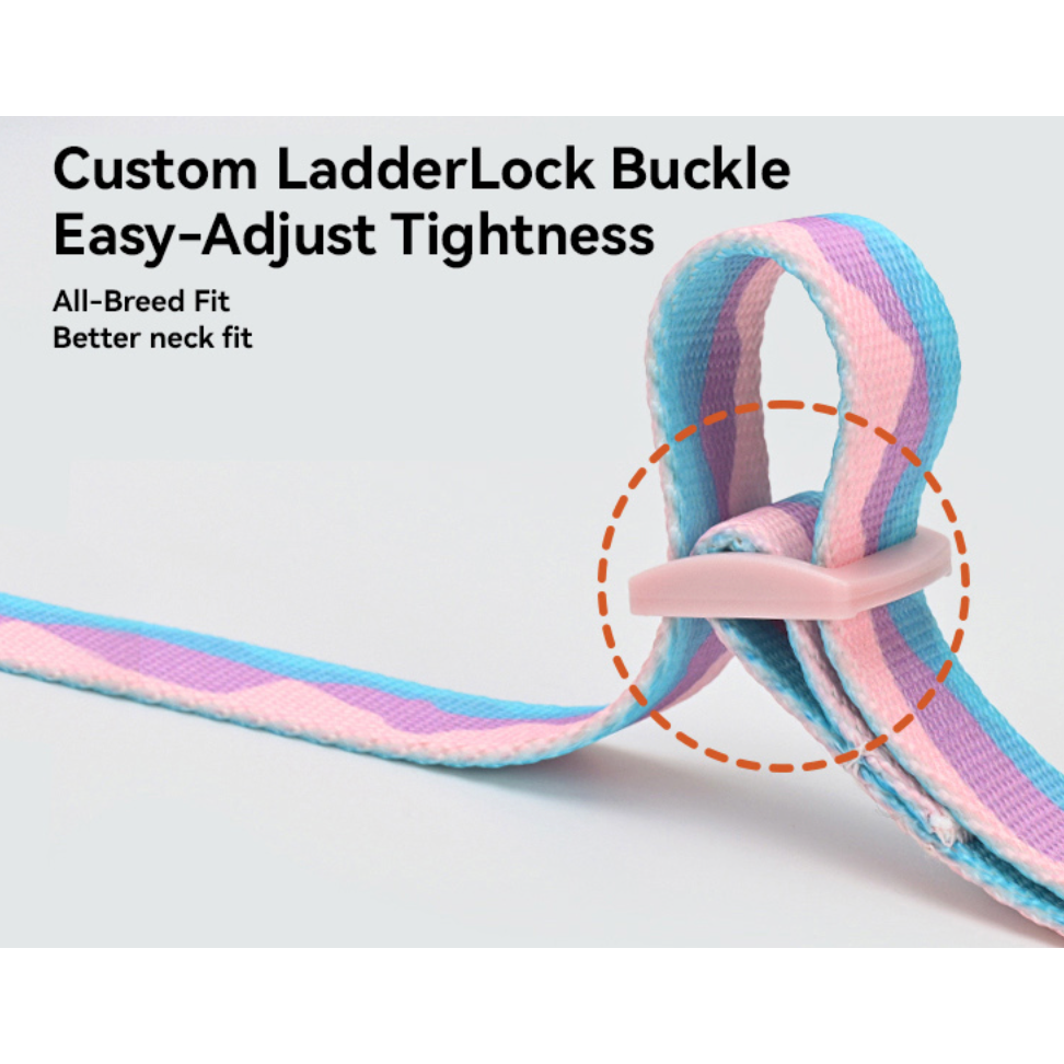 VITALWAVE Gradient Peaks Dog Collar