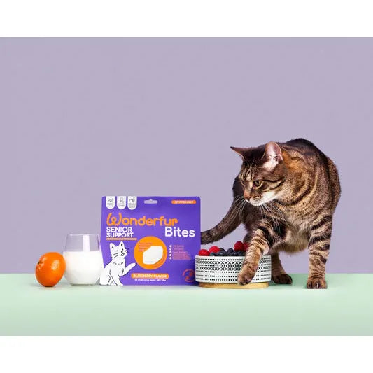 Wonderfur Bites Freeze-Dried Yogurt Senior Support For Cats