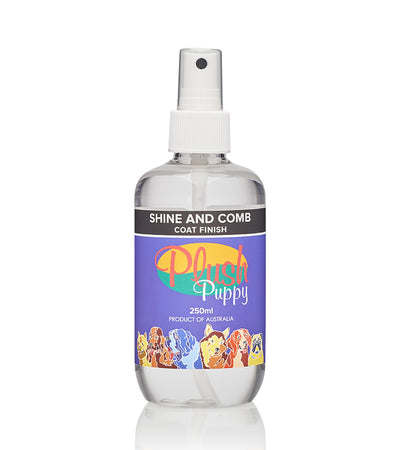 Plush Puppy - Shine and Comb Spray 250ml