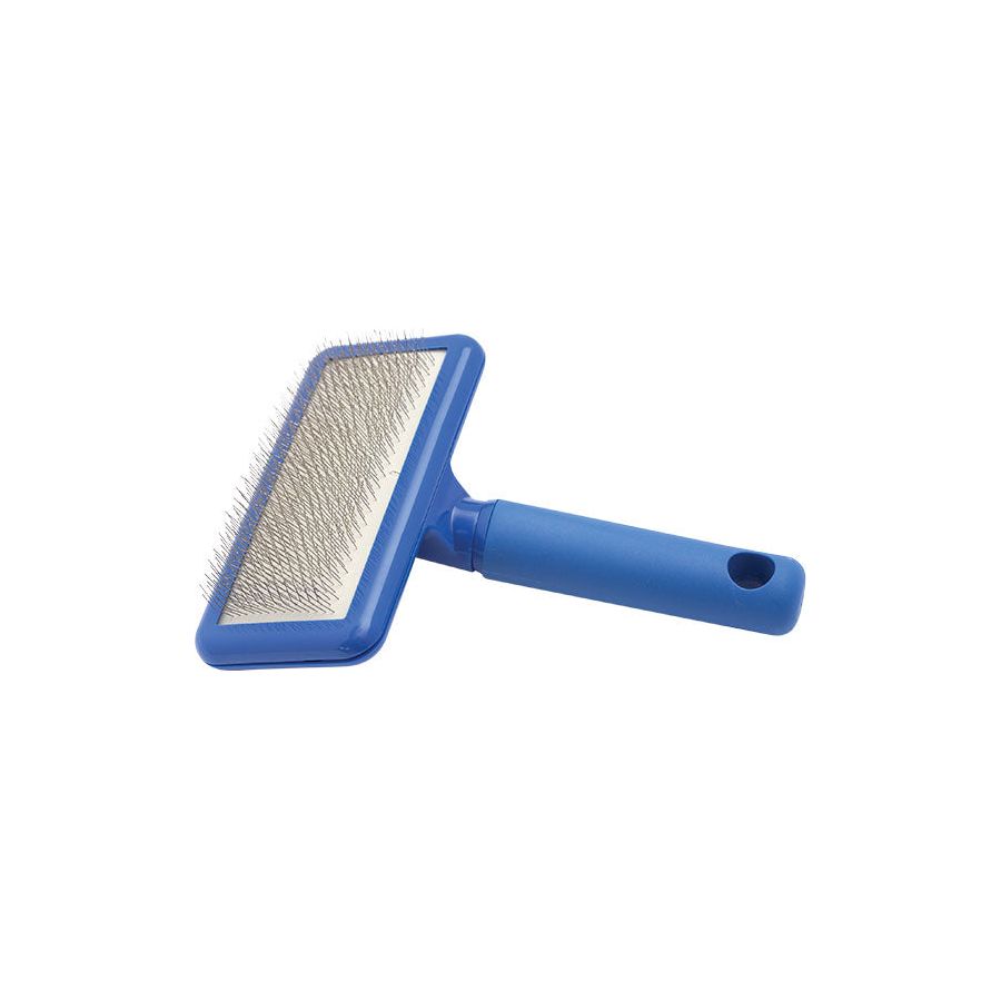 Plush Puppy - Blue Soft Slicker Brush