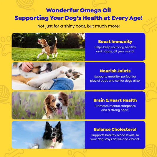 Wonderfur Super Omega Oil for Dogs and Cats 250ml