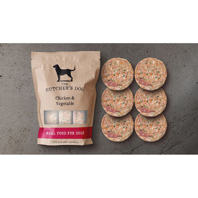 The Buther's Dog | Chunky Chicken and Vegetables 1.5Kg