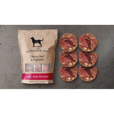 The Buther's Dog | Chunky Beef and Vegetables 1.5Kg