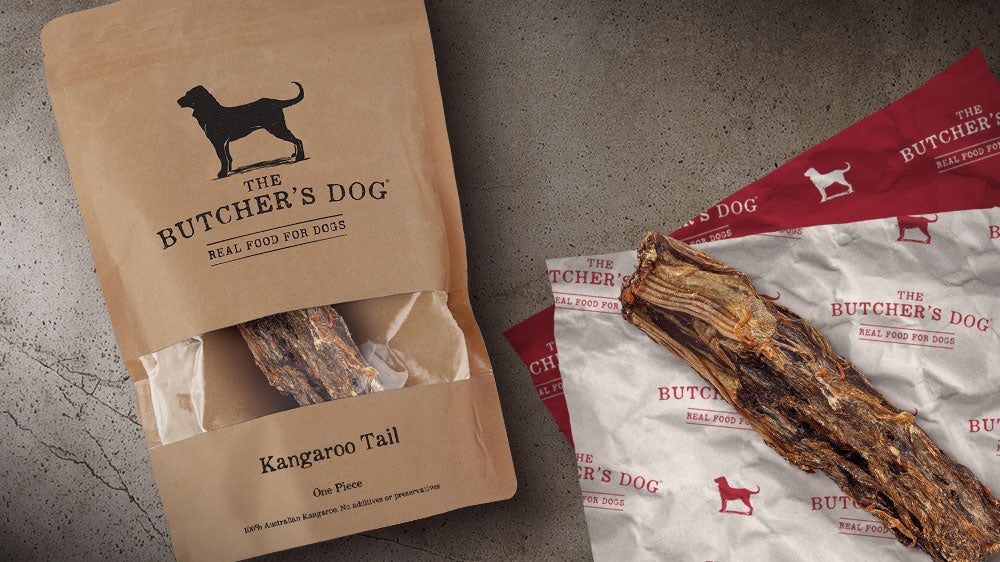 The Buther's Dog | Dog Treat Kangaroo Tail 1pc