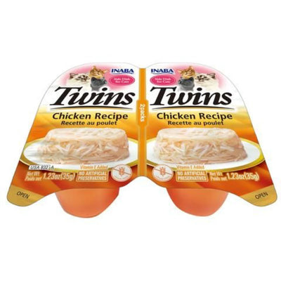 INABA Twins Chicken Recipe Cat Treat 35g x 2