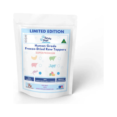 Freezy Paws - Freeze-Dried Freeze-Dried Raw Topper Mix (Kangaroo Meat w/ Sweet Potato & Yogurt) 80g