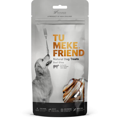 TU MEKE FRIEND Air-Dried Natural Dog Treats Beef Bites 50G