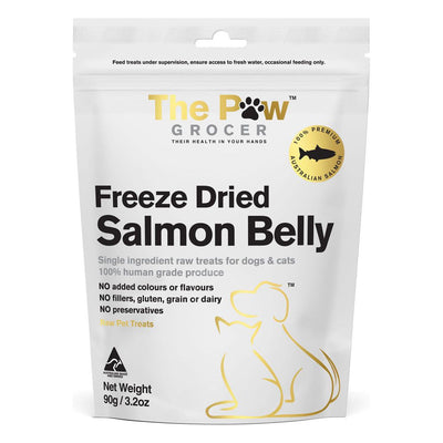 The Paw Grocer - Freeze Dried Salmon Belly