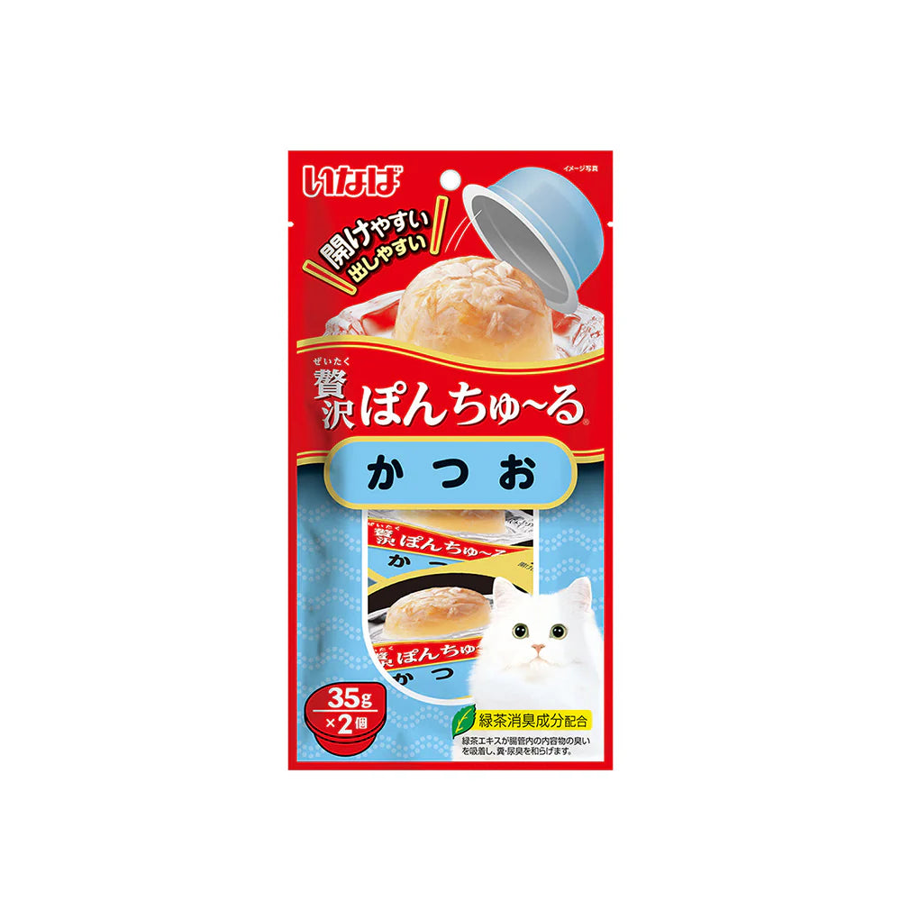 CIAO Pon Churu Bonito Wet Cat Treats 2x35g