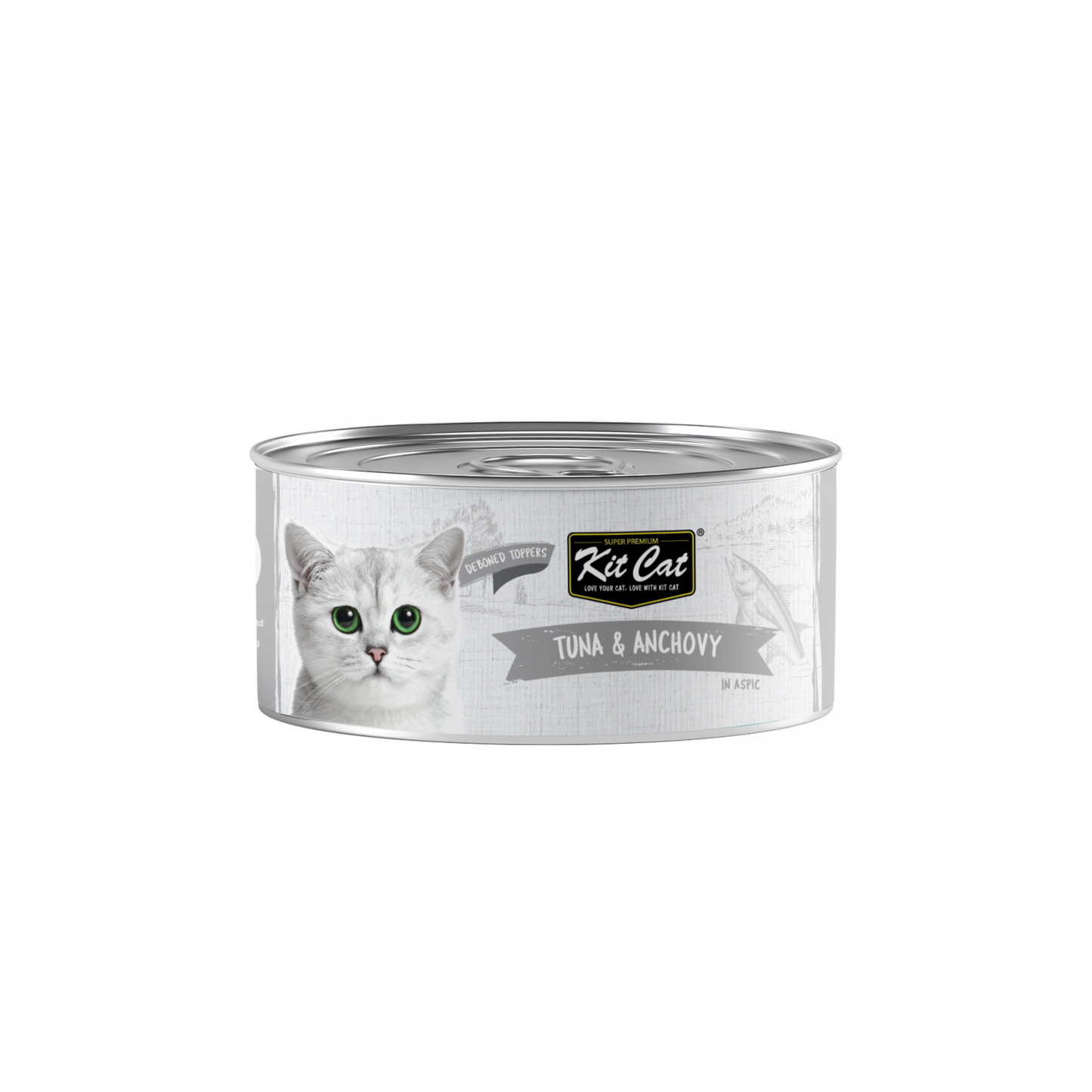 Kit Cat Cat Wet Food Topper Deboned Tuna & Anchovy