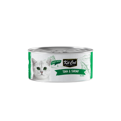 Kit Cat Cat Wet Food Topper Deboned Tuna & Shrimp