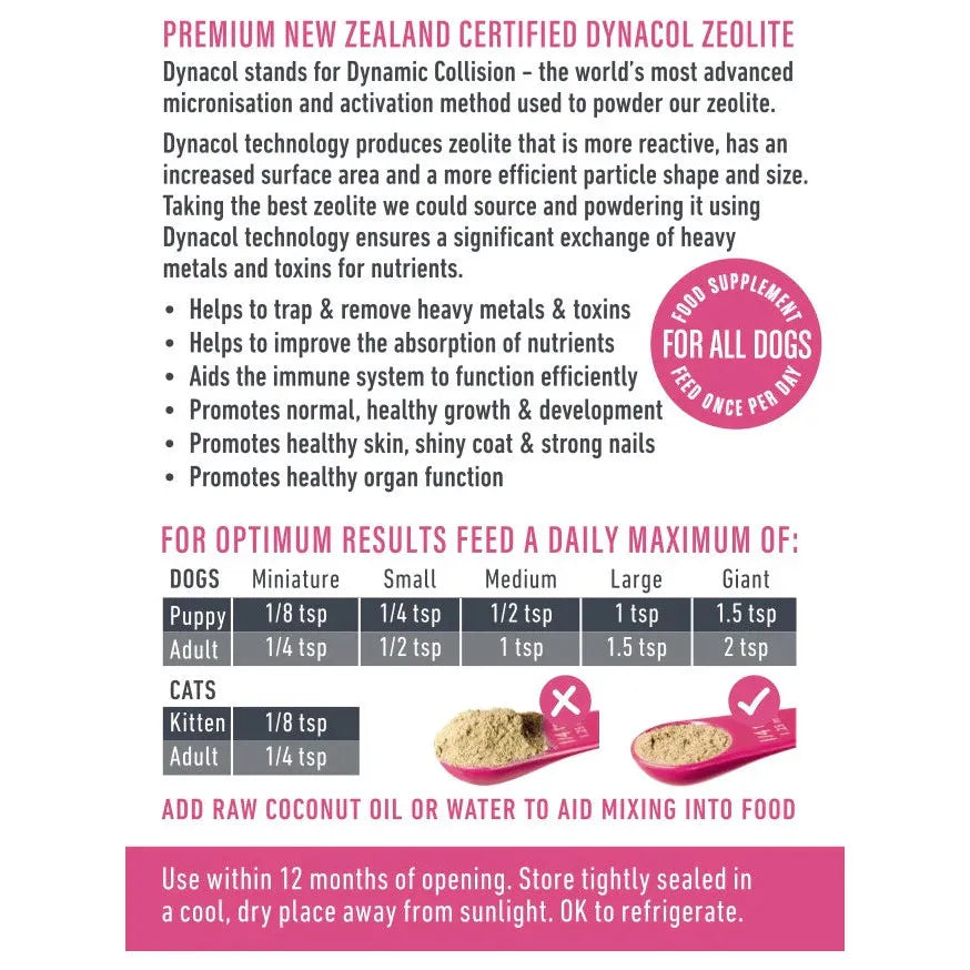 AUGUSTINE APPROVED The Exchange Zeolite Mineral Supplement For Dogs & Cats