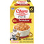 INABA Cat Complete and Balanced Wet Food Churu Entrée Pate Chicken Recipe with Tuna Senior 10+ Multi Pack 50g x 6