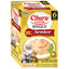 INABA Cat Complete and Balanced Wet Food Churu Entrée Bisque Chicken Recipe with Tuna Senior 10+ Multi Pack 50g x 6