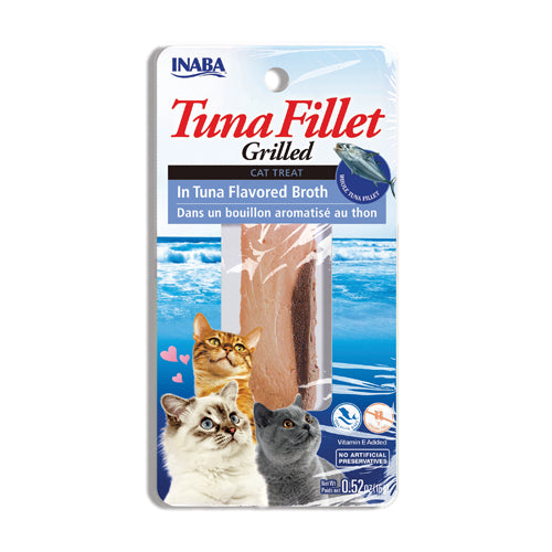 INABA Cat Treat Grilled Tuna in Tuna Flavored Broth 25g