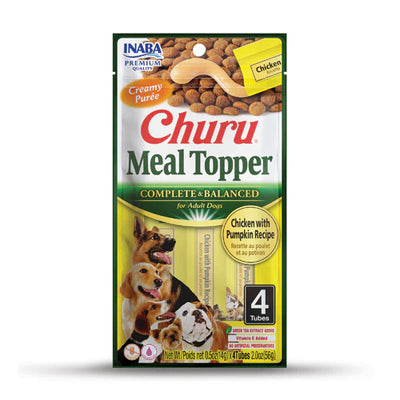 [BBD 26/May] INABA Dog Churu Meal Topper Chicken with Pumpkin Recipe 56G