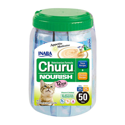 INABA Cat Churu Nourish Tuna & Chicken Recipe 50pcs