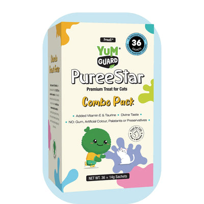 YUMGUARD Puree Star Combo Pack 36x14g