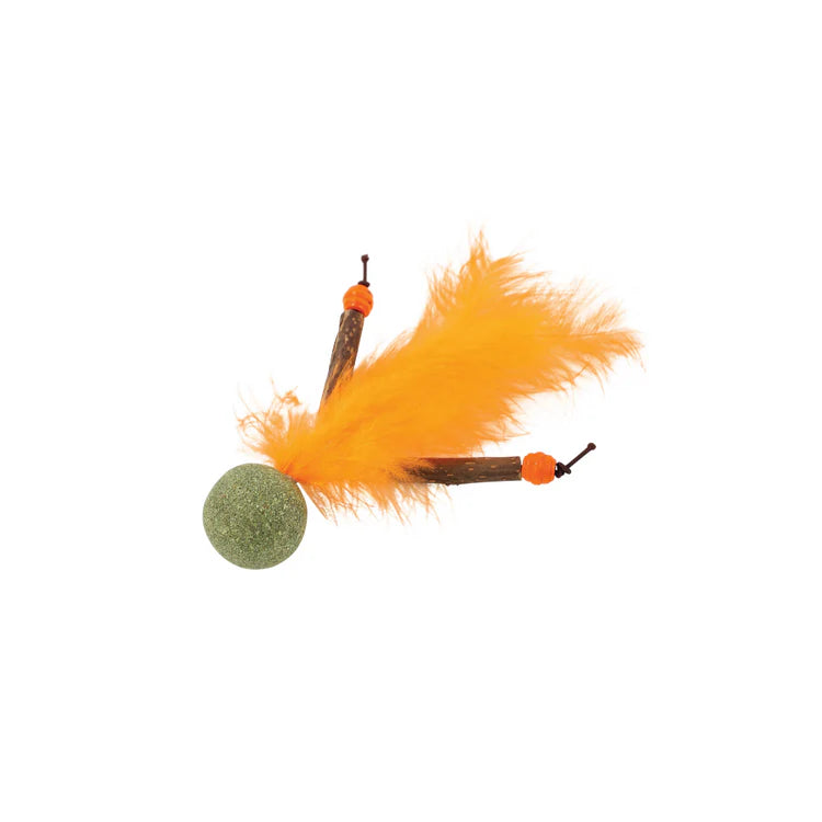 M-Pets CHARMY Catnip Cat Toy - BUGBEAR Orange