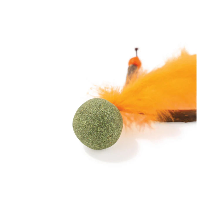 M-Pets CHARMY Catnip Cat Toy - BUGBEAR Orange