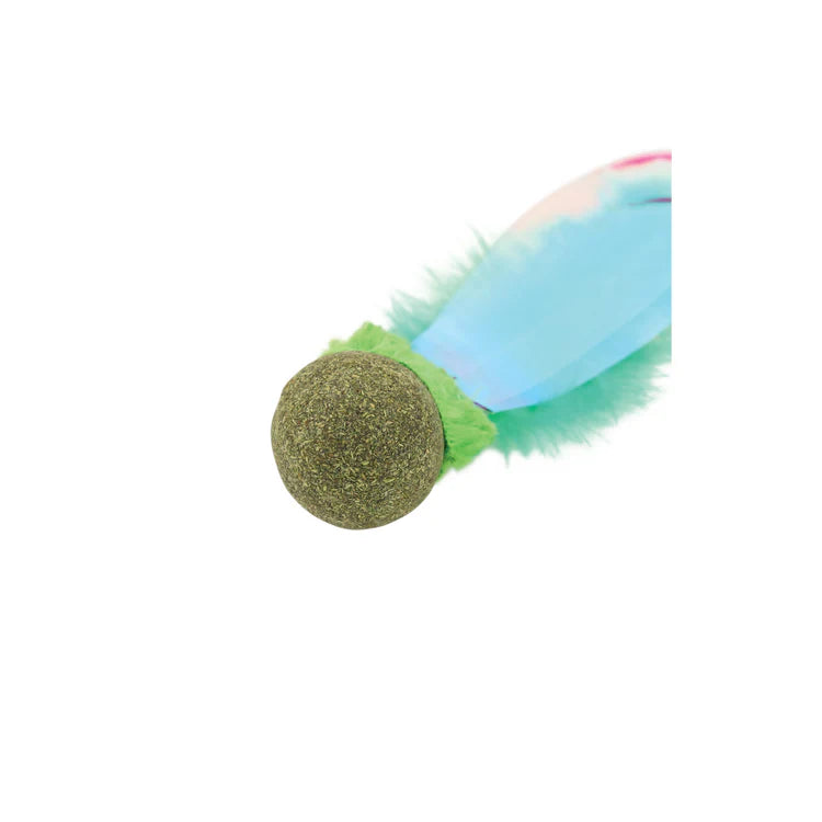 M-Pets CHARMY Catnip Cat Toy - FIREFLY Green